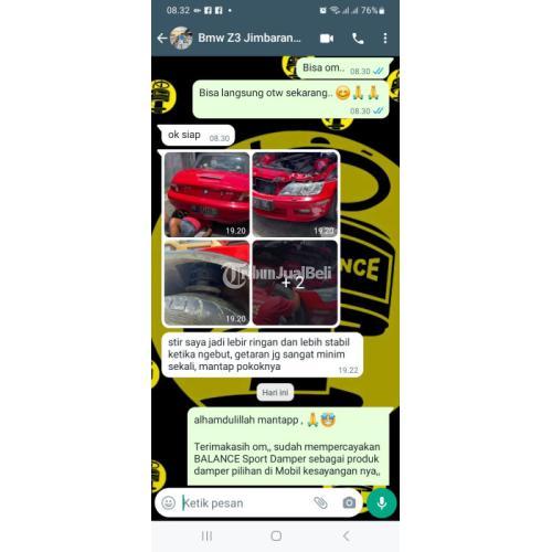 Tanpa Perlu Lepas Ban, Redam Goncangan Keras mobil dgn BALANCE DAMPER bos