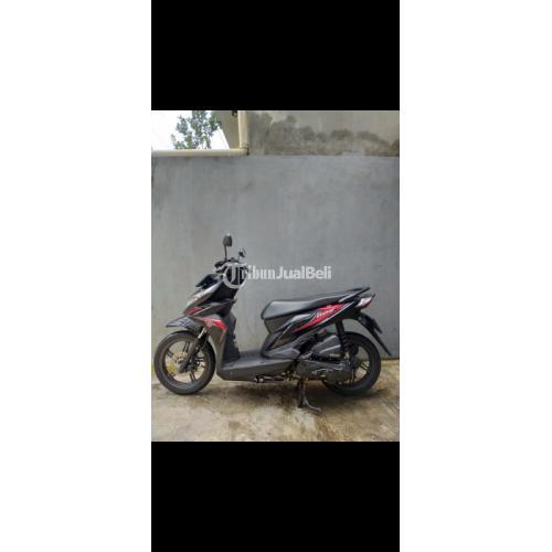 Honda Beat hitam 2019.