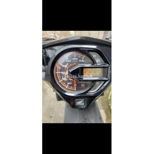 Honda Beat hitam 2019.