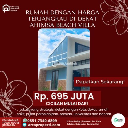 Dijual Rumah Dengan Harga Terjangkau di Dekat Ahimsa Beach Villa - Badung