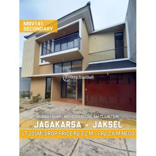 Dijual Rumah 2 Lantai 5KT 4KM Baru Renovasi Terawat di Jagakarsa - Jakarta Selatan