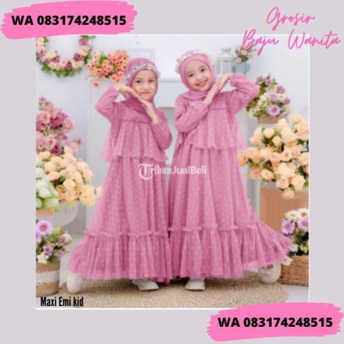 Grosir baju gamis anak di Karawang Jawa Barat