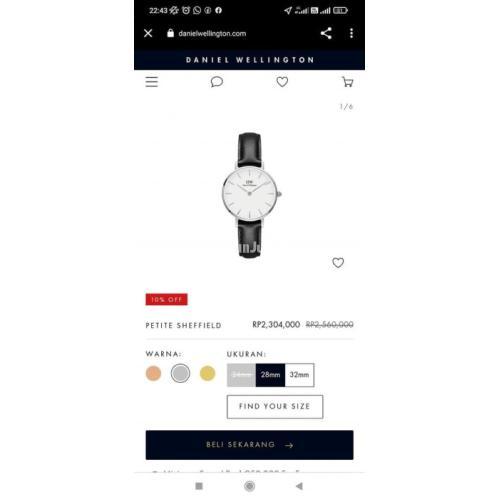 Kode diskon hot sale daniel wellington