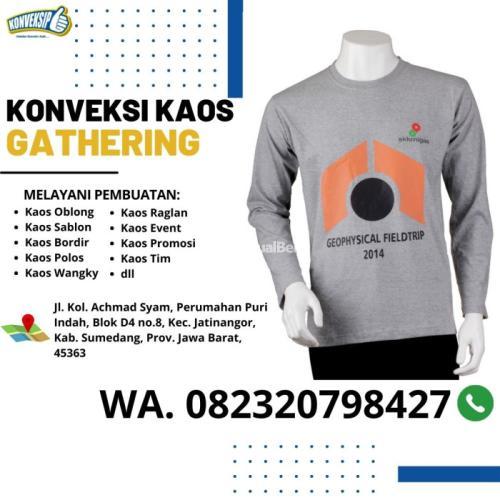 Kaos Study Tour Desain Cuscom Kualitas Jahitan Rapi di Sumedang ...