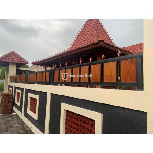 RUMAH JOGLO MEWAH TERBAIK DI JOGJA KAWASAN RAMAI DAN STRATEGIS