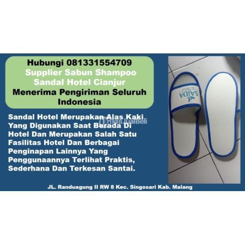 Hubungi 081331554709 - Supplier Pembuat Sandal Hotel Sandal Hotel Cianjur