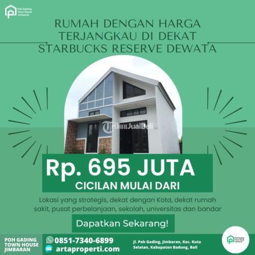 Rumah Dengan Harga Terjangkau di Dekat Starbucks Reserve Dewata