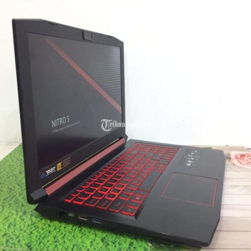 Laptop Gaming Acer Nitro Core i5 Gen RAM 16GB Bekas Garansi di