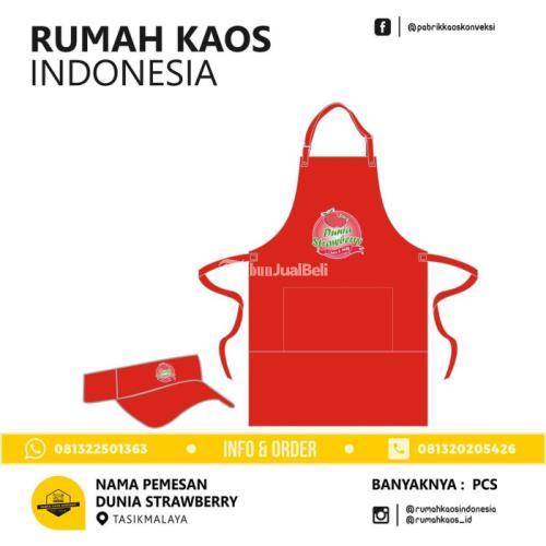 TERBARU!! APRON BARISTAN SEMARANG CELEMEK DAPUR CUSTOM