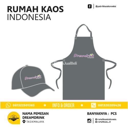 TERBARU!! APRON BARISTAN SEMARANG CELEMEK DAPUR CUSTOM