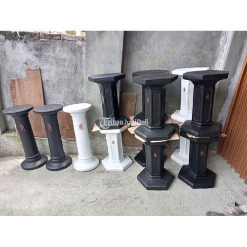 Kerajinan Pot dan Pilar Bonsai Bahan dari Semen Siap Kirim - Semarang