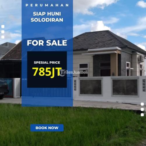 RUMAH SIAP HUNI DI KAWASAN CANDI PRAMBANAN VIEW SAWAH