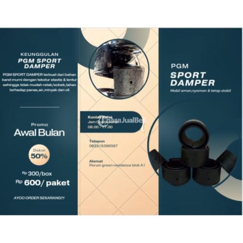 Guncangan Shock Mobil yang di Pasang pada Rongga Per Mobil Guna Membantu Kerja Shock Breaker - Boyolali