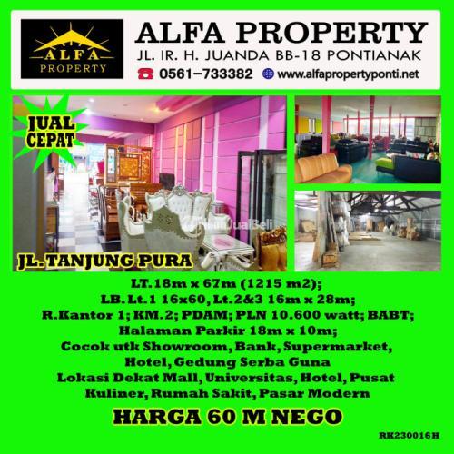Dijual Ruko d JL Tanjungpura Harga Nego - Pontianak