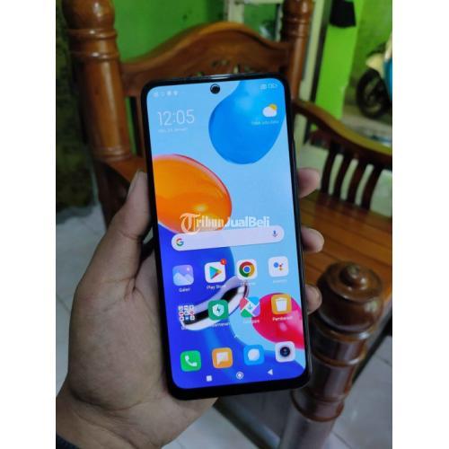 HP Redmi Note 11 4/128 Fullset Bekas Siap Pakai Mulus No Minus - Malang