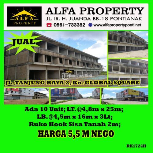 Dijual Ruko Komp. Global Square Tanjung Raya 2 - Kota Pontianak