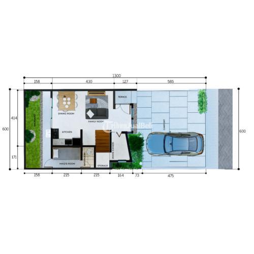Dijual Rumah 2 Lantai Lokasi Strategis Harga Terjangkau - Tangerang Selatan