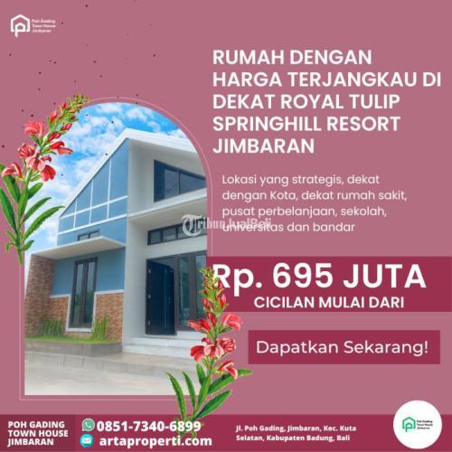 Rumah Dengan Harga Terjangkau di Dekat Royal Tulip Springhill Resort Jimbaran