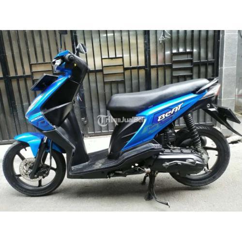 Motor honda beat karbu warna biru bekas tahun 2009 surat komplik