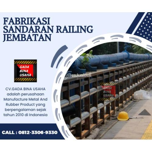 Agen Sandaran Railing Post Jembatan