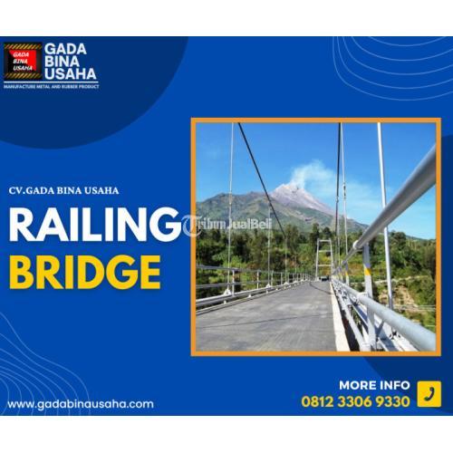 Agen Sandaran Railing Post Jembatan