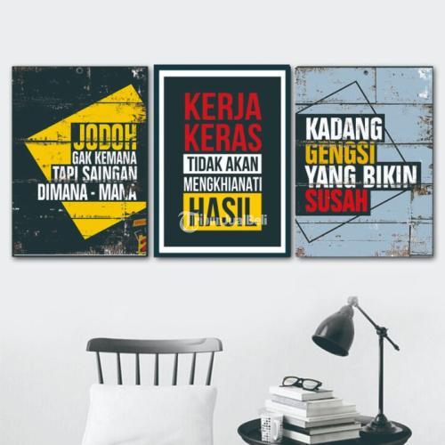 Kerajinan Hiasan Dinding Gambar dan Ukuran Bisa Custom Harga Murah - Bandung