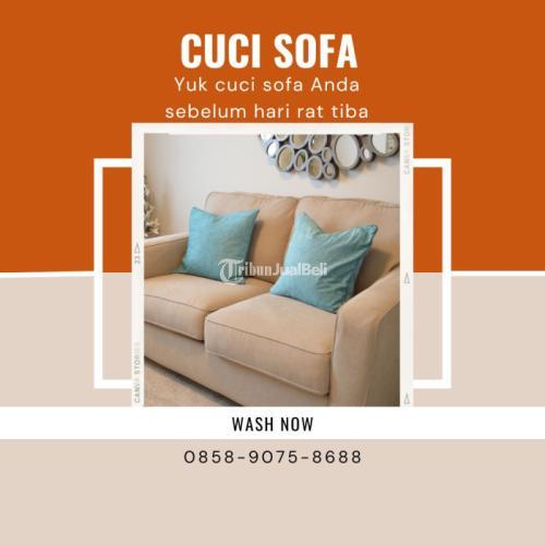 JASA CUCI SOFA DRY CLEANING - HUB 085890758688