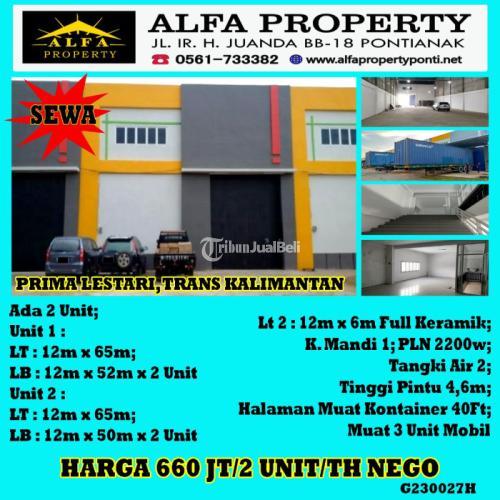 Alfa Property Gudang Prima Lestari Trans Kalimantan Kota Pontianak