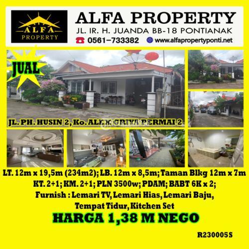 Dijual Rumah Alex Griya Permai Parit Haji Husin 2 - Pontianak