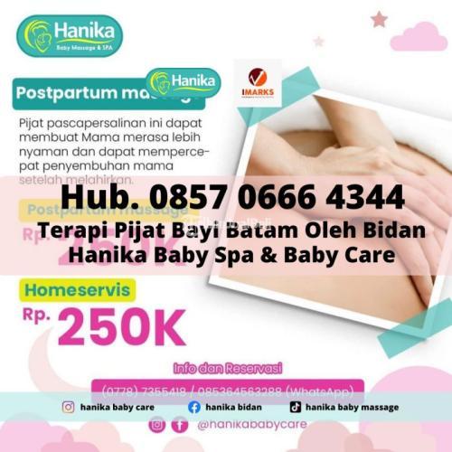 Pijat Bayi Batam Baby Massage & Baby Spa Usia 3 Bulan Hanika - Batam