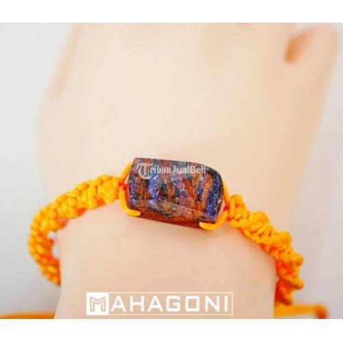 Kerajinan Gelang Kayu Resin Gloria Ukuran 3,5 cm x 1cm - Banjarbaru