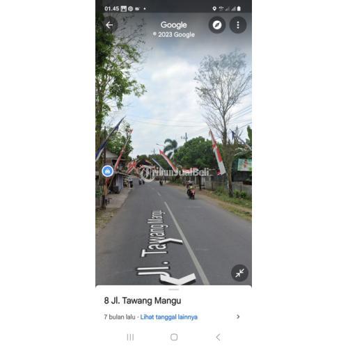 Tanah komersial cocok ruko kos kosan di jl utama tawang mangun dkt poltek