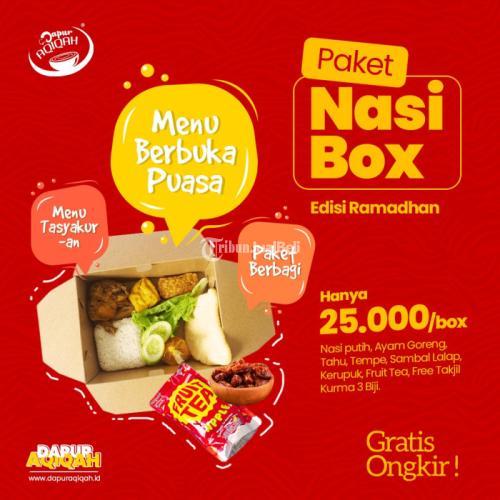 Paket Tasyakuran Buka Puasa Bersama Paket Nasi Box di Bandung - Tribun