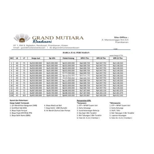 RUMAH MURAH DI PRAMBANAN HARGA ALL IN BEBAS BIAYA PAJAK