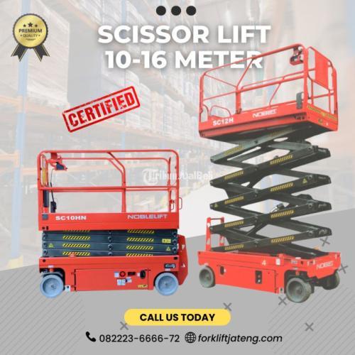 Scissor Lift Semarang Murah / Tangga Scissor 10 - 16 Meter Noblelift - Semarang Kota