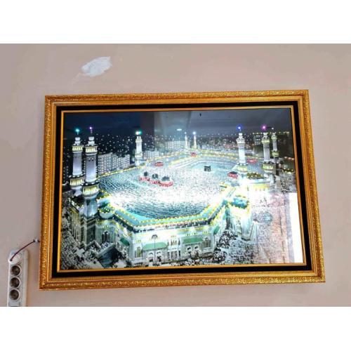 Kerajinan Kaligrafi Lampu Dinding - Cirebon