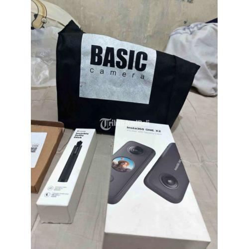 Kamerqa Insta 360 One X2 Bekas Terawat Mulus Lengkap Siap Pakai - Depok