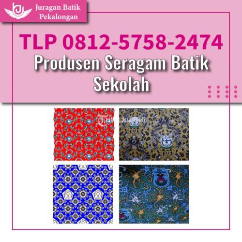 Juragan Batik Pekalongan Konveksi Baju Batik Anak Sekolah di Pekalongan