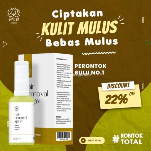 Cairan Perontok Rambut Ketek Instan di Kab. Indragiri Hulu Kondang Hair Removal Spray