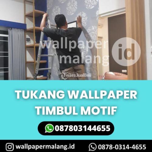 TUKANG WALLPAPER TIMBUL MOTIF
