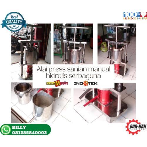 ALAT PRESS SANTAN MANUAL HIDROLIS SERBAGUNA MALANG