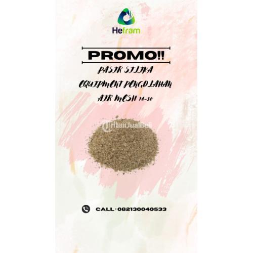Pasir Silika Coklat Mesh 16-30 - Bogor