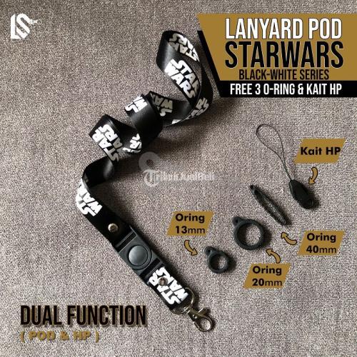 Paket Lanyard 2cm Full Printing Plus Oring 13mm Harga: 8.500/pc Min Order: 1000pc