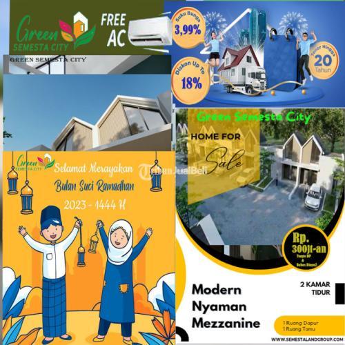 Rumah Impian yang Nyaman 2 Lantai si Green Semesta City  Bogor