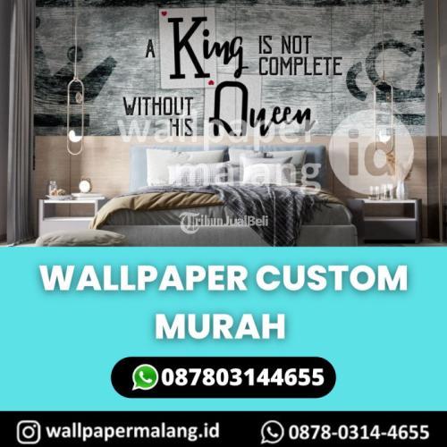 Jasa Pasang Wallpaper Custom Murah - Malang Kota