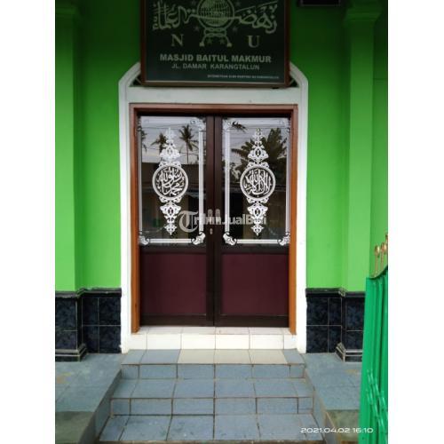 Sticker Kaligrafi Masjid Cilacap