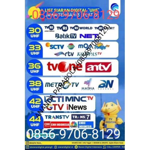 Ahlinya Antena TV Digital dan Parabola Area Kebon Jeruk - Jakarta Barat
