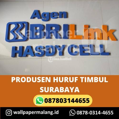 Produsen Huruf Timbul - Surabaya