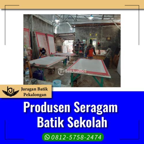 Konveksi Baju Batik Sekolah SMK Kendari