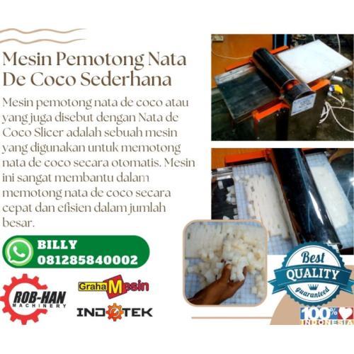 MESIN PEMOTONG NATA DE COCO SEDERHANA MALANG